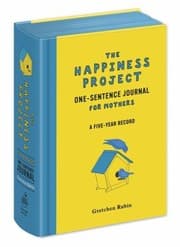 Tapa de The Happiness Project Onesentence Journal For Mothers