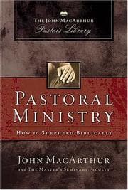 Tapa de Pastoral Ministry