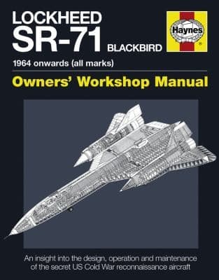 Tapa de Lockheed Sr71 Blackbird Manual