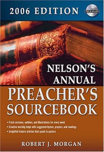 Tapa de Nelson's Annual Preacher's Sourcebook