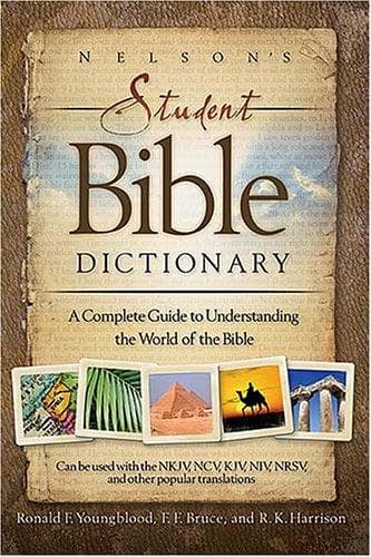 Tapa de Nelson's student Bible dictionary