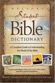 Tapa de Nelson's student Bible dictionary