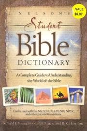 Tapa de Nelson's Student Bible Dictionary