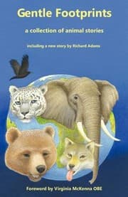 Tapa de Gentle Footprints A Collection Of Animal Stories Including A New Story By Richard Adams