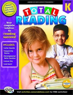 Tapa de Total Reading Grade K