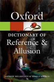 Tapa de Oxford Dictionary Of Reference And Allusion