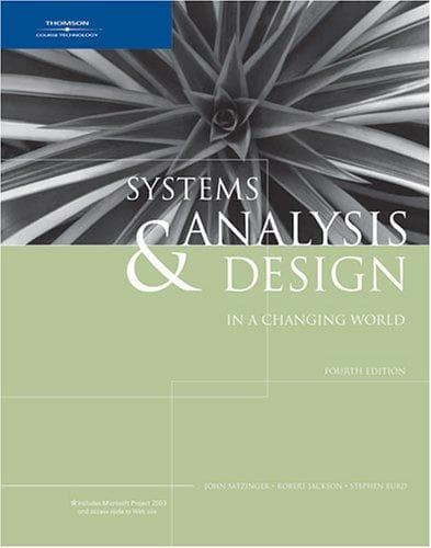 Tapa de Systems Analysis & Design in a Changing World