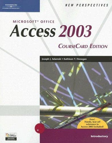 Tapa de New Perspectives on Microsoft Office Access 2003