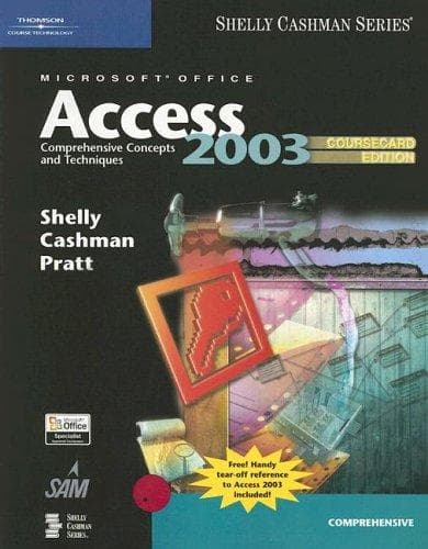 Tapa de Microsoft Office Access 2003