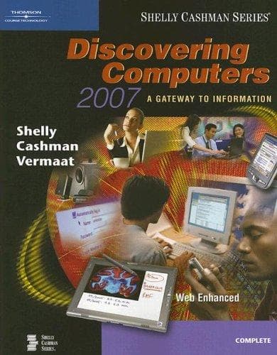 Tapa de Discovering computers 2007