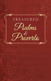 Tapa de Treasured Psalms Proverbs