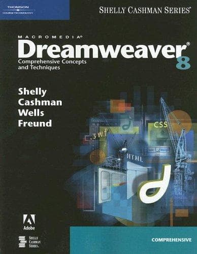 Tapa de Macromedia Dreamweaver 8