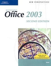 Tapa de New perspectives on Microsoft Office 2003
