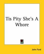 Tapa de ' Tis pity she's a whore