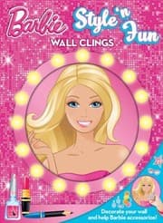 Tapa de Barbie Beauty Makeover Book And Wall Clings