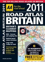 Tapa de AA Road Atlas Britain With Magnetic Tax Disc Holder
            
                AA Road Atlas Britain