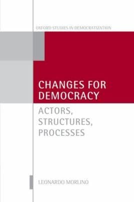 Tapa de Changes For Democracy Actors Structures Processes