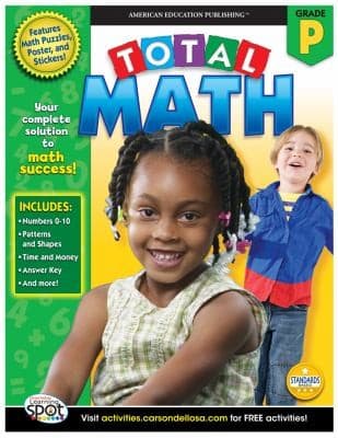 Tapa de Total Math Grade P