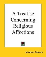 Tapa de A Treatise Concerning Religious Affections