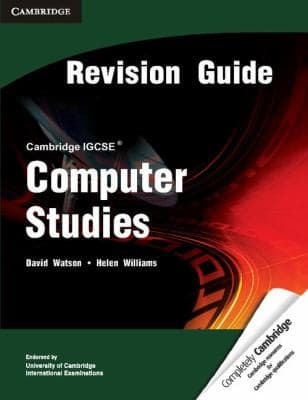 Tapa de Cambridge Igcse Computer Studies Revision Guide