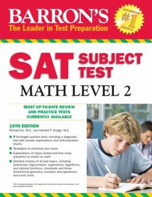 Tapa de Barrons Sat Subject Test