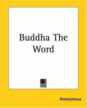 Tapa de Buddha The Word