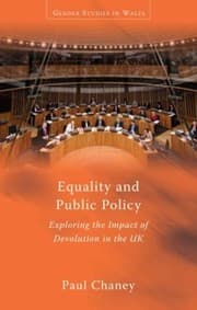 Tapa de Equality and Public Policy
            
                University of Wales Press  Gender Studies in Wales