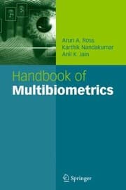 Tapa de Handbook Of Multibiometrics