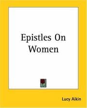Tapa de Epistles On Women