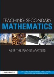 Tapa de Teaching Secondary Mathematics As If The Planet Matters