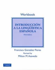 Tapa de Workbook Introduccin A La Lingstica Espaola 3rd Ed