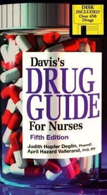 Tapa de Daviss Drug Guide For Nurses