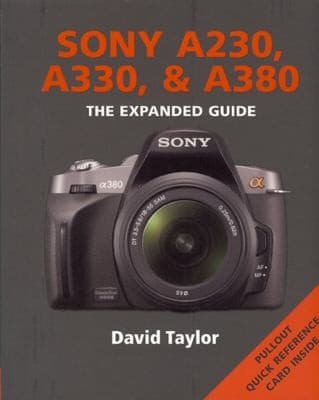 Tapa de Sony A230 A330 A380 The Expanded Guide