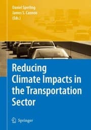 Tapa de Reducing Climate Impacts In The Transportation Sector