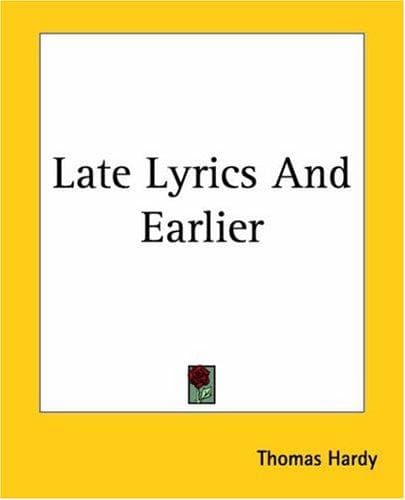 Tapa de Late Lyrics And Earlier