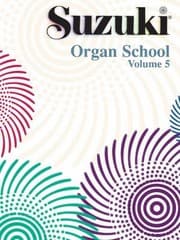 Tapa de Suzuki Organ School Volume 5