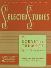 Tapa de Selected Studies Cornet Or Trumpet