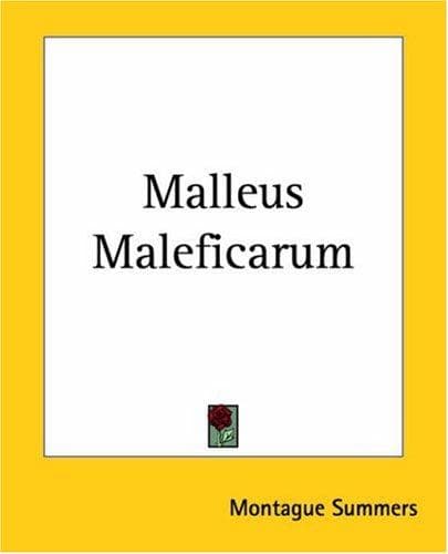 Tapa de Malleus Maleficarum