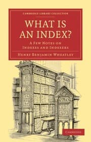 Tapa de What Is An Index A Few Notes On Indexes And Indexers