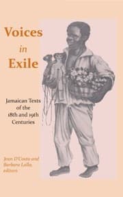 Tapa de Voices In Exile Jamaican Texts Of The 18th And 19th Centuries