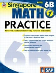 Tapa de Singapore Math Practice Appropriate For Students In Grade 7