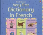 Tapa de The Usborne Very First Dictionary In French