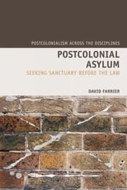 Tapa de Postcolonial Asylum Seeking Sanctuary Before The Law