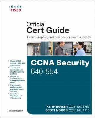 Tapa de Ccna Security 640554 Official Cert Guide