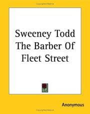 Tapa de Sweeney Todd The Barber Of Fleet Street