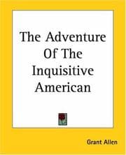 Tapa de The Adventure Of The Inquisitive American