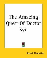 Tapa de The amazing quest of Doctor Syn