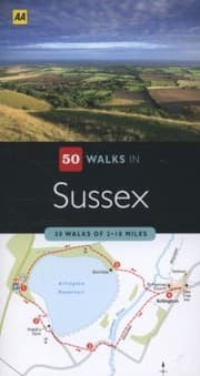 Tapa de 50 Walks In Sussex
