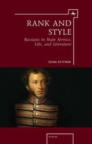 Tapa de Rank And Style Russians In State Service Life And Literature Selected Essays