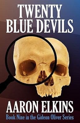 Tapa de Twenty Blue Devils By Aaron Elkins